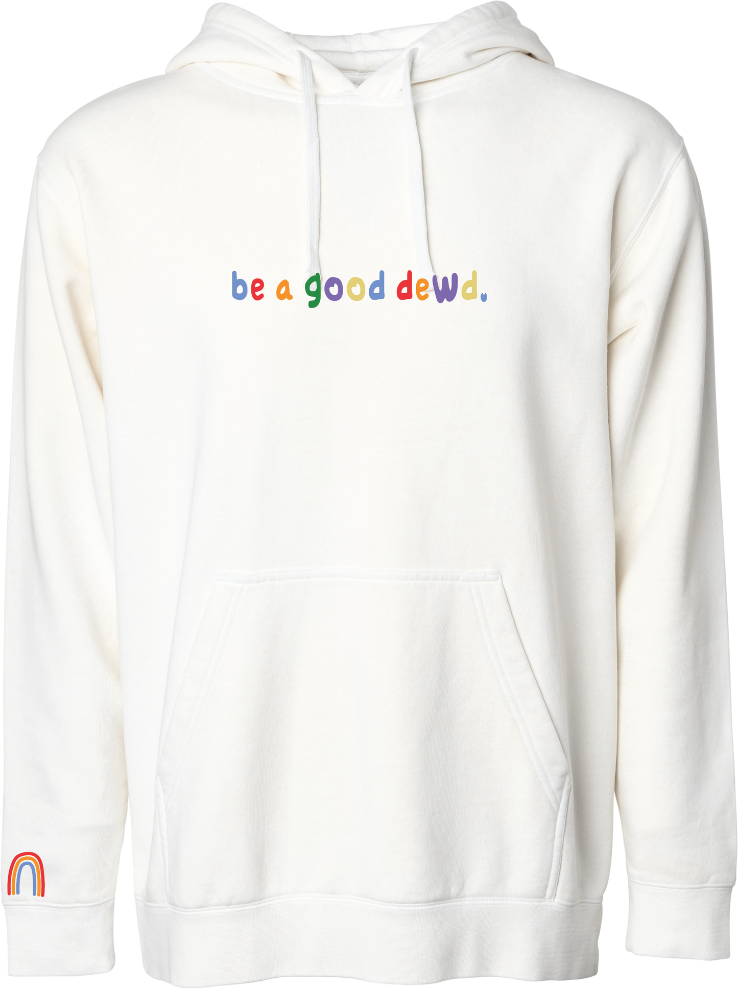 White/Rainbow