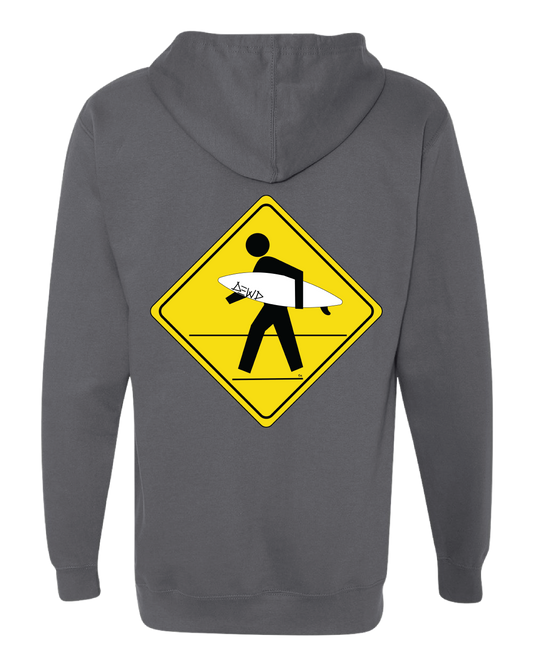 Surfer Crossing Sweatshirt & Beanie Bundle