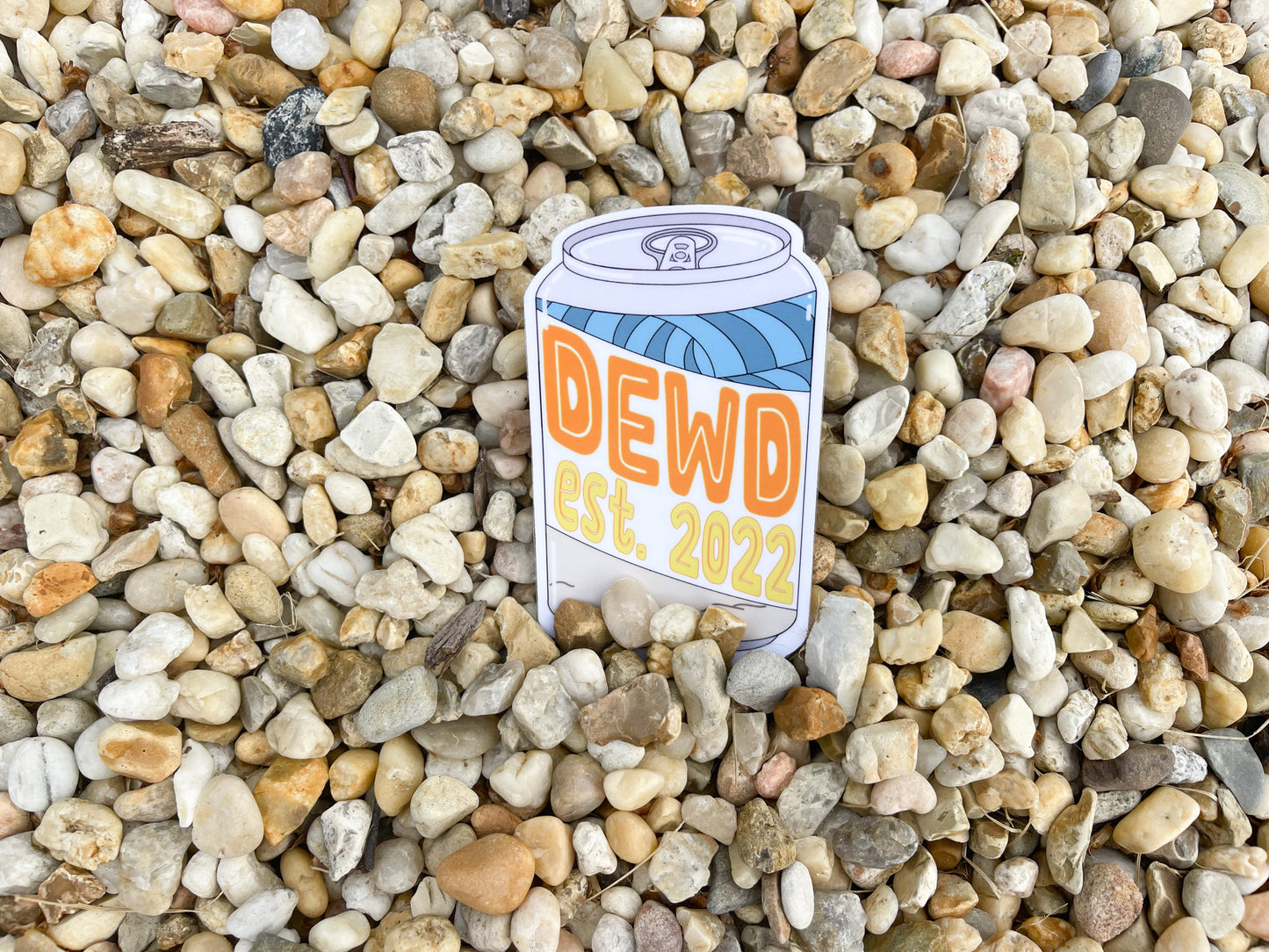 Can o' Dewd Sticker