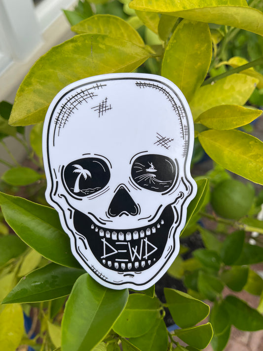 Skull Sticker