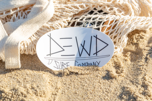 Dewd Surf Sticker (Oval)